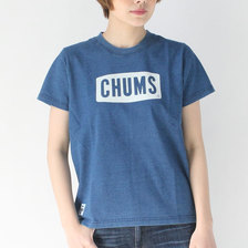 CHUMS Logo T-Shirt Indigo CH01-1337画像