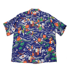 SUN SURF S/S RAYON HAWAIIAN SHIRT &ldquo;TOURIST BUREAU&rdquo; HINOYA Special Order SS33877HY画像