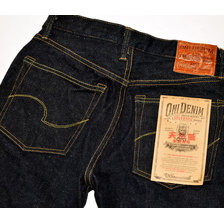 ONI DENIM 22oz Natural Indigo Regular Neat Straight ONI-246KABUKI画像