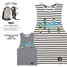 MINOS SUMMER BOARD STRIPE TANK TEE MNR4-TE08画像