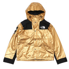 Supreme &times; THE NORTH FACE Metallic Mountain Parka GOLD画像