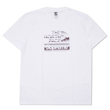 Supreme × THE NORTH FACE Metallic Logo T-shirt WHITE画像