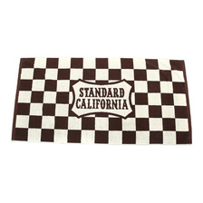 STANDARD CALIFORNIA SD SHIELD LOGO CHECKER IMABARI TOWEL OTAMU078画像