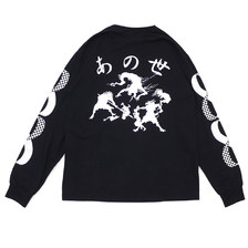 Sasquatchfabrix. &times; NEPENTHES 直営店限定 ANOYO L/S TEE BLACK画像