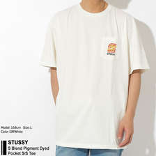 STUSSY S Blend Pigment Dyed Pocket S/S Tee 1944207画像