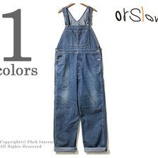 orslow デニム オーバーオール 2 year wash 03-9002-84画像