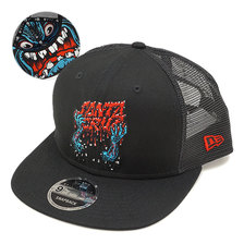 NEW ERA 9FIFTY Original Fit トラッカー Santa Cruz サンタクルーズ ロブロー・スコップ ブラック 11557950画像