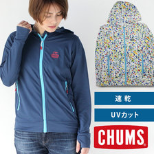 CHUMS ラッシュガード ジップパーカー CH10-1127画像