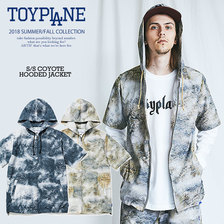 TOYPLANE S/S COYOTE HOODED JACKET TP18-NJK01画像