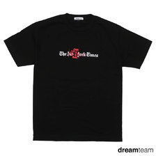DREAM TEAM THE DRTM TIMES TEE BLACK画像
