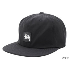 STUSSY Stock Rubber Patch Ballcap 131786画像