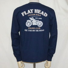 THE FLAT HEAD THC LONG SLEEVE-SEE YOU ON THE ROAD F-THCL-208画像