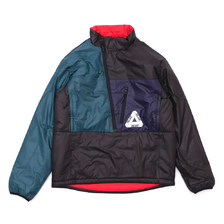 Palace Skateboards P-Tex Pertex Liner BLACKxGREENxNAVY画像