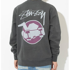 STUSSY Skateman Pigment Dyed Sweat 1914220画像