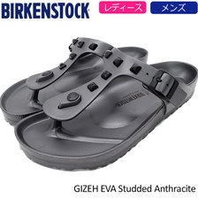 BIRKENSTOCK GIZEH EVA Studded Anthracite GE1007068画像