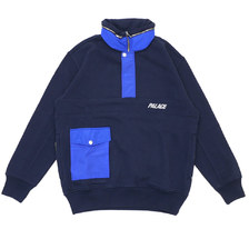 Palace Skateboards 3Ms Hood NAVYxBLUE画像