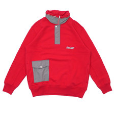 Palace Skateboards 3Ms Hood REDxGRAY画像