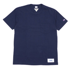 RHC Ron Herman &times; Champion S/S POCKET TEE NAVY画像