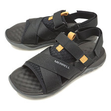MERRELL MEN 1SIX8 TELLCHILL STRAP AC+ BLACK 94169画像
