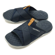 MERRELL MEN 1SIX8 TELLCHILL SLIDE AC+ NAVY 94179画像