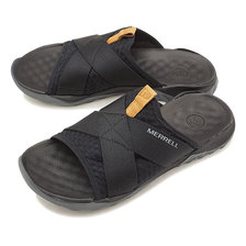 MERRELL MEN 1SIX8 TELLCHILL SLIDE AC+ BLACK 94175画像