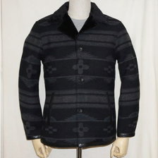 THE FLAT HEAD NATIVE PATTERN BLANKET BOA JKT F-OWJ-102A画像