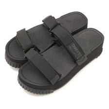 SHAKA BUNGY SLIDE PLATFORM BLACK 433046W画像
