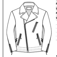 THE FLAT HEAD DEER SKIN RIDERS JKT F-DWJ001画像