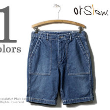 orslow FATIGUE SHORTS 2YEAR WASH 01-7002-84画像