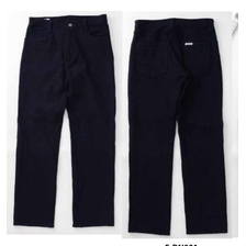 THE FLAT HEAD F-DN001 INDIGO KNIT-TAPERD PANTS画像