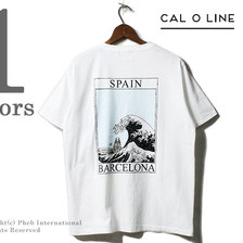 CAL O LINE 西班牙(スペイン) プリントTシャツ CL181-095画像
