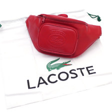 Supreme &times; LACOSTE Waist Bag RED画像