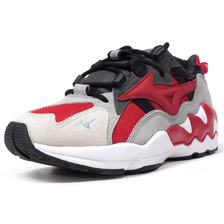 MIZUNO WAVE RIDER 1 PHOENIX "HIGHSNOBIETY" "LIMITED EDITION for KAZOKU" RED/BLK/GRY/WHT D1GD180162画像
