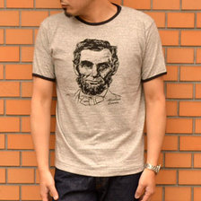 WAREHOUSE Lot 4059 リンガーT ABRAHAM LINCOLN画像