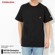 PROJECT SR'ES &times; Champion Embroider Cocktail S/S Tee Collaboration KNT01352画像
