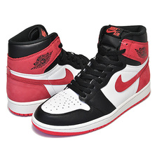 NIKE AIR JORDAN 1 RETRO HIGH OG "SIX CHAMPIONSHIPS ""BEST HAND IN THE GAME" summit white/track red-black 555088-112画像