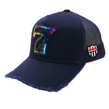 YOSHINORI KOTAKE DESIGN &times; GUILD PRIME 7 LOGO MESH CAP NAVY画像