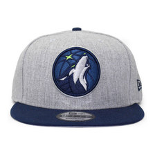 NEW ERA MINNESOTA TIMBERWOLVES スナップバックキャップ GREYxNAVY NRNE70387913画像