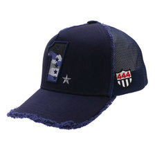 YOSHINORI KOTAKE DESIGN CAMO 1 LOGO MESH CAP NAVY画像