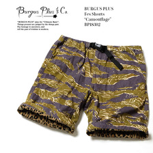 BURGUS PLUS Fes Shorts &ldquo;Camouflage&rdquo; BP18302画像