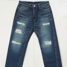 THE FLAT HEAD 3009ZR リメイクナローストレート(ウルトラスウェード・ジッパー仕様)画像