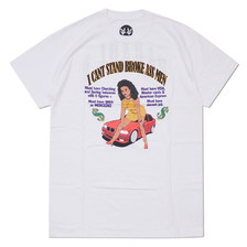 PARADIS3 Broke Ass Men Tee WHITE画像