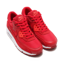 NIKE AIR MAX 90 PREMIUM GYM RED/GYM RED-WHITE-HABANERO RED 700155-602画像