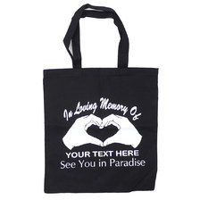 PARADIS3 In Loving Memory Tote BLACK画像