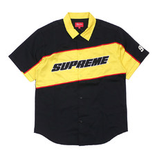 Supreme Color Blocked Work Shirt BLACK画像