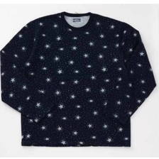 THE FLAT HEAD Club Label INDIGO SWEAT CREW NECK CL-SW201画像