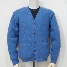 THE FLAT HEAD Club Label WOOL KNIT-CARDIGAN CL-KC001画像