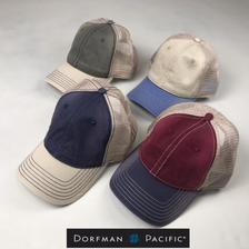 Dorfman Pacific BC246 2トーン メッシュキャップ画像