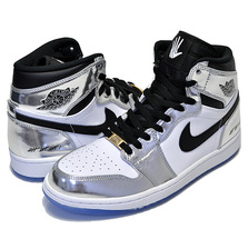 NIKE AIR JORDAN 1 RETRO HI THINK 16 chrome/black-white-turbo green AQ7476-016画像