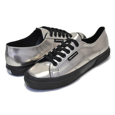 SUPERGA 2750 VARNISH MIRRORW GREY SILVER S00BGZ0-031画像